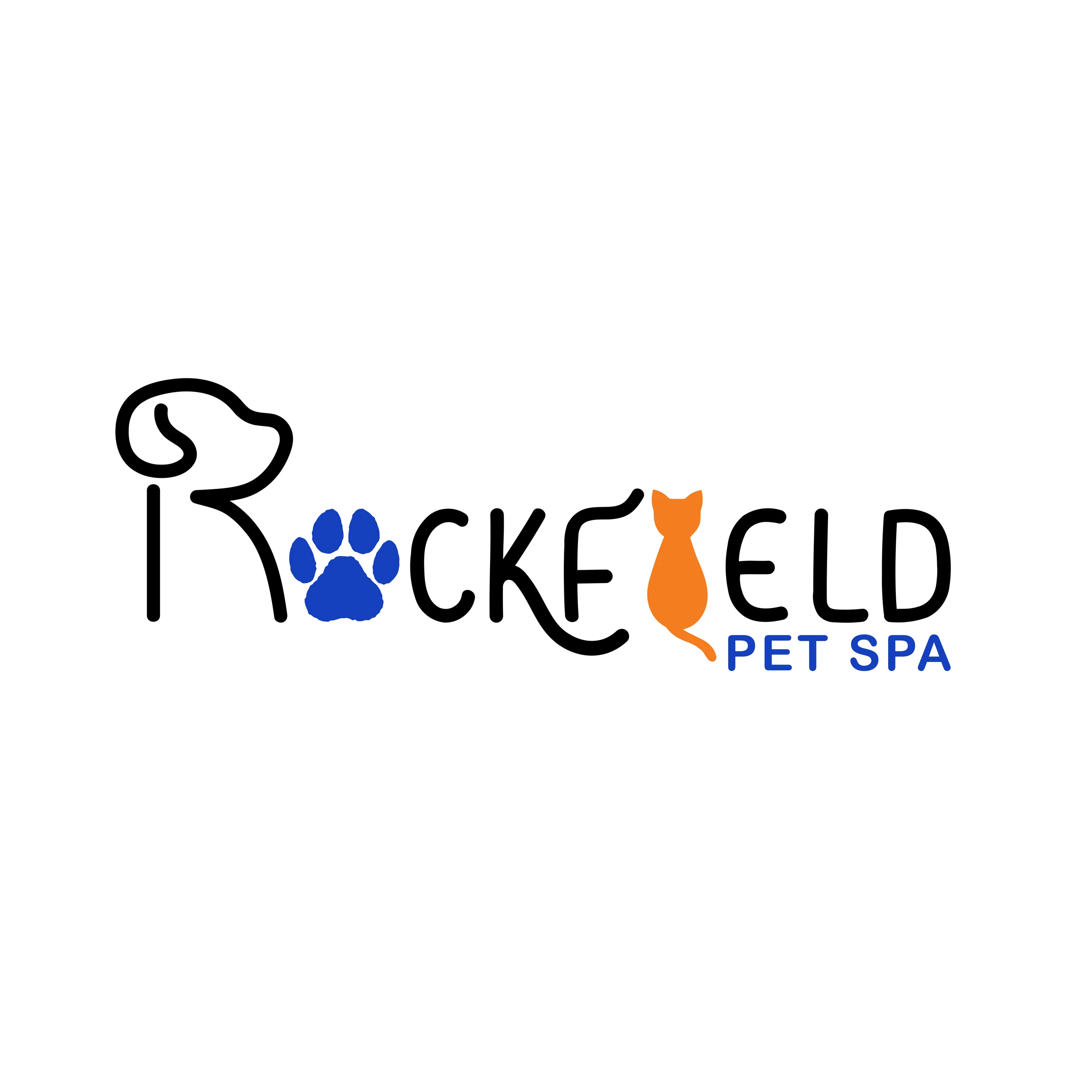 Hero — Rockfield Pet Spa Branding